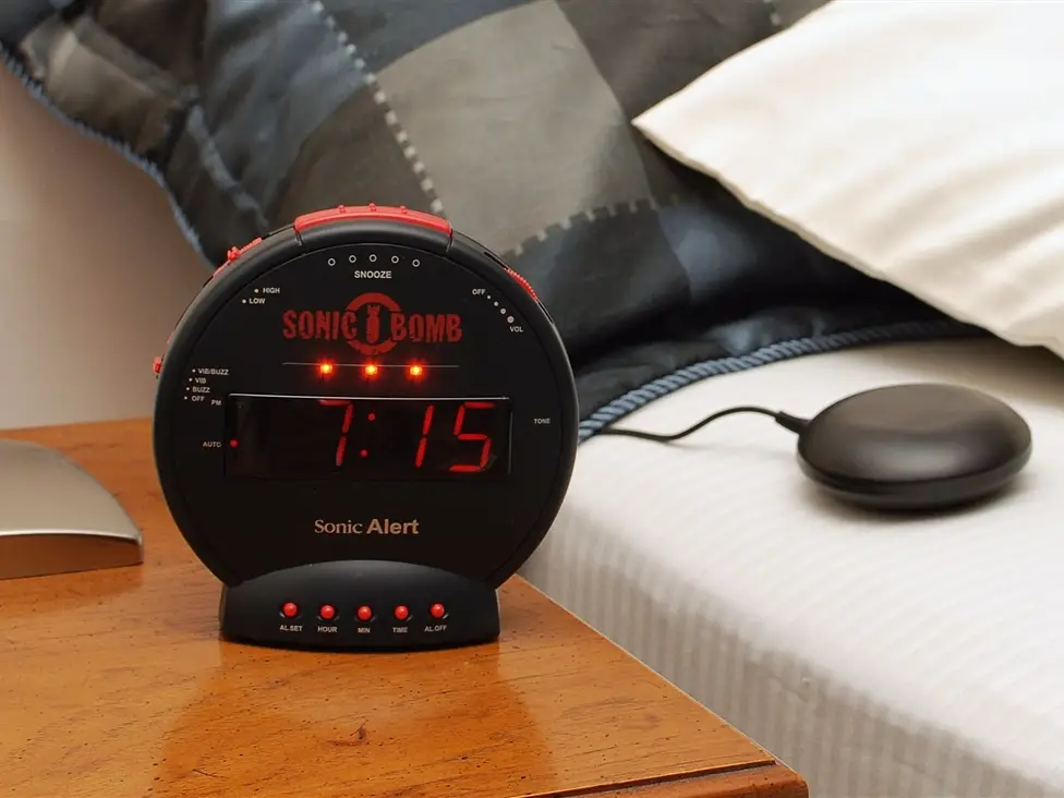 Sonic bomb alarm clock - Credit: Business insider