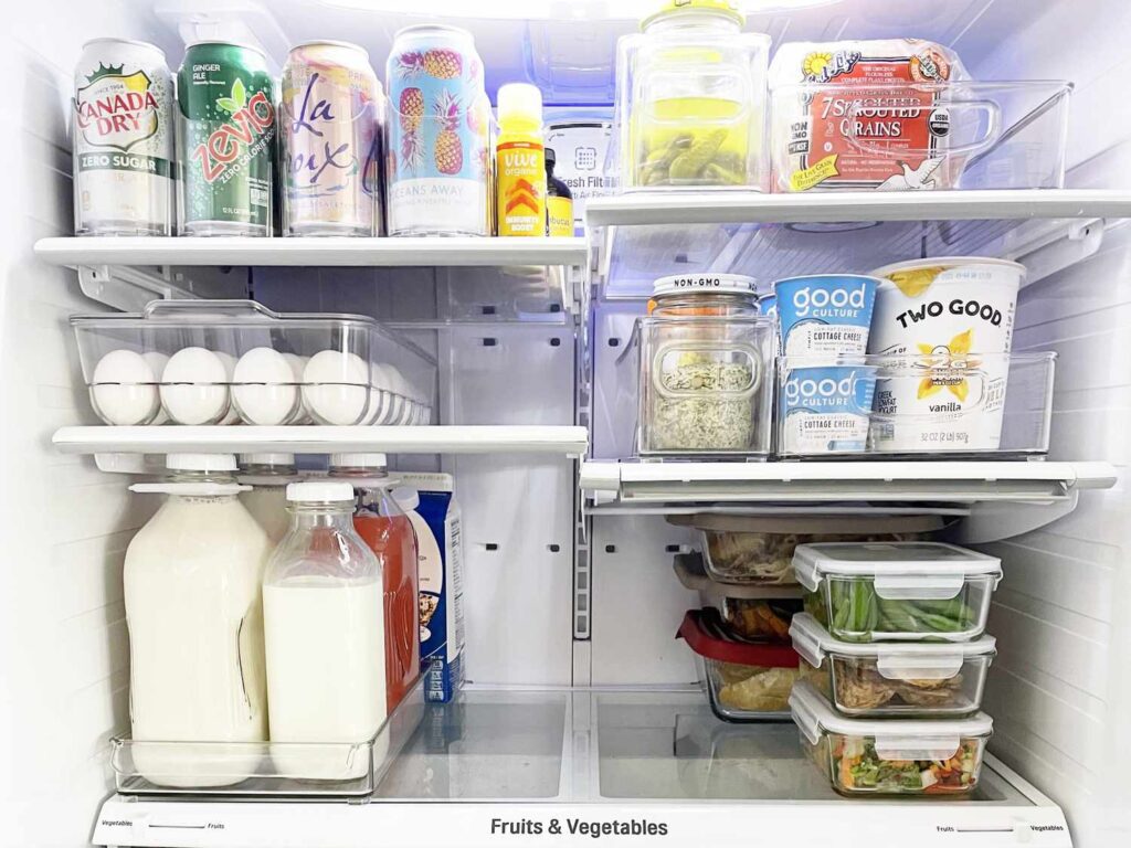 Simple way to organize fridge