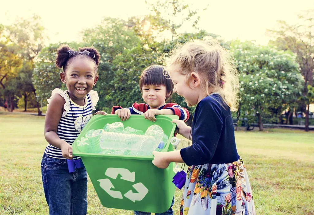 Teach kids to reduce plastic waste