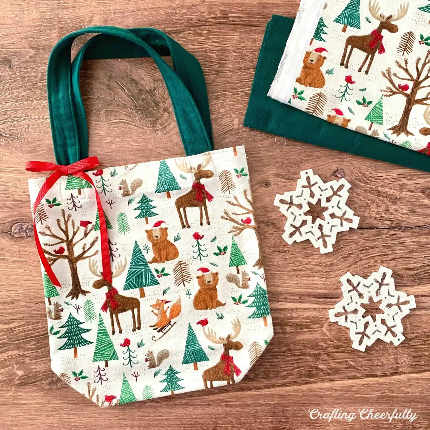 DIY Fabric Gift Bags