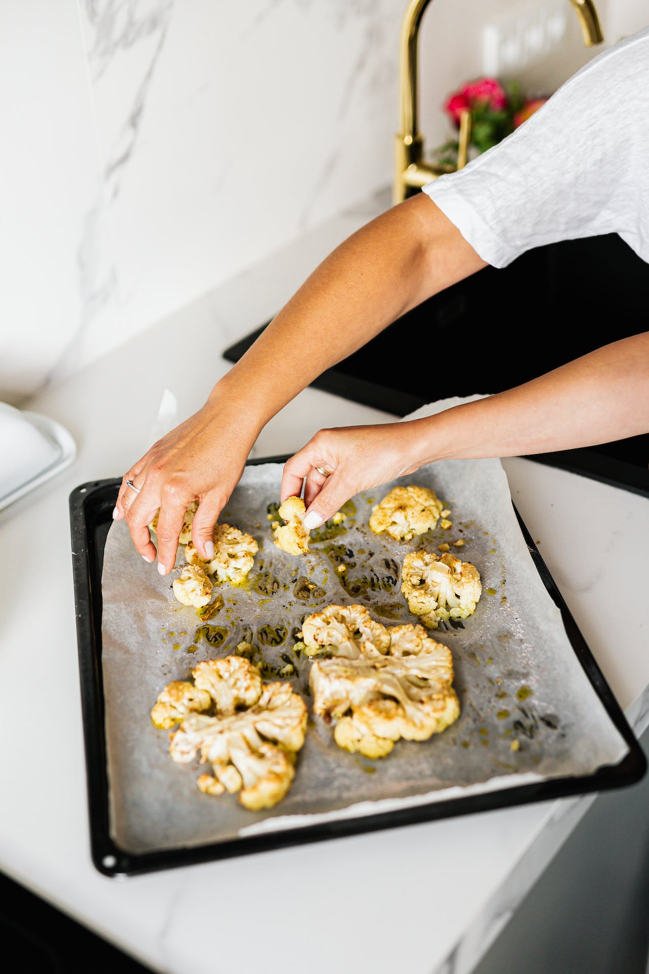 Cooking cauliflower